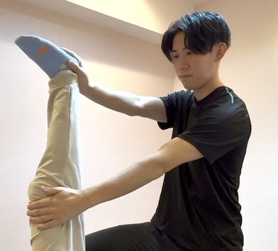 ストレッチ施術のイメージ